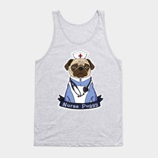 Nurse Puggy Tank Top